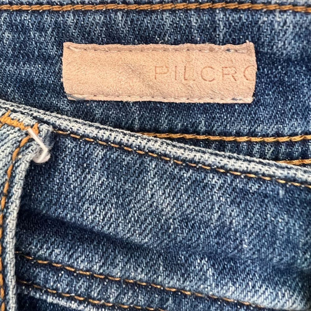 PILCRO HIGH RISE SHORT 28 URBAN OUTFITTERS Denim Blue Women's Shorts - Picture 3 of 7